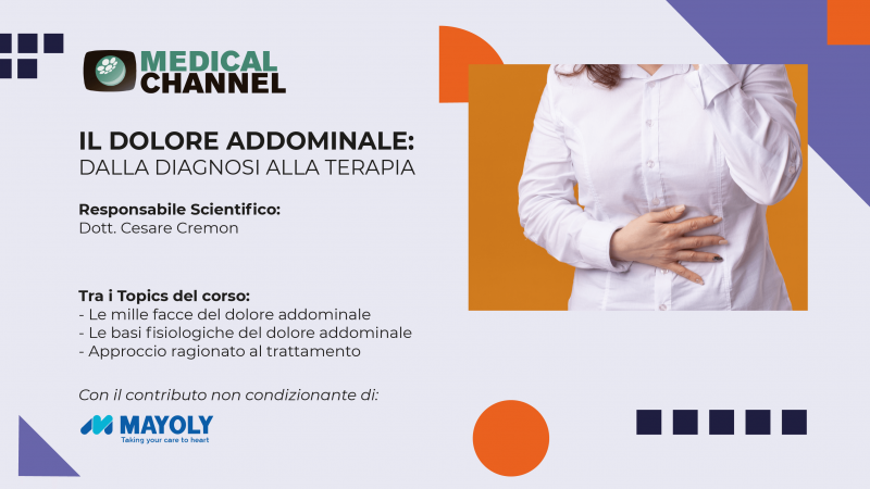 Il dolore addominale: dalla diagnosi alla terapia